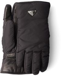 Prada - Re-Nylon Gloves - Lyst