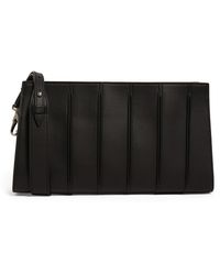 Max Mara Small Whitney Clutch Bag - Black