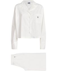 Polo Ralph Lauren - Cotton Polo Pony Pyjama Set - Lyst
