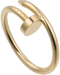 Cartier - Small Yellow Gold Juste Un Clou Ring - Lyst