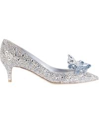 Jimmy Choo - Allure 50 Crystal Pumps - Lyst
