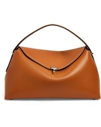 TOTEME - Leather T-Lock Top-Handle Bag - Lyst