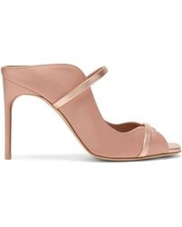 Malone Souliers - Satin Noah Heeled Sandals 90 - Lyst