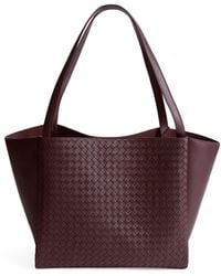 Bottega Veneta - Large Leather Corso Tote Bag - Lyst