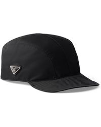 Prada - Re-Nylon Drill Baseball Cap - Lyst