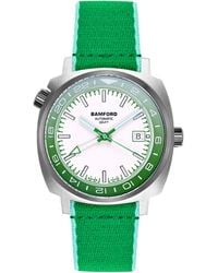 BAMFORD LONDON - Stainless Steel Gmt Summer +8 Watch - Lyst