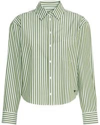 Weekend by Maxmara - Cotton Stripe Shirt - Lyst
