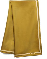 Max Mara - Silk Logo Stole Scarf - Lyst