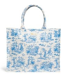 Harrods - Toile Grocery Shopper Bag - Lyst