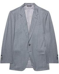 Tom Ford - Wool Pinstripe Colbert Blazer - Lyst
