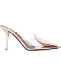 Alaïa - Patent Coeur Abstract Mules 90 - Lyst