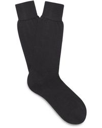 Zegna - Cotton Socks - Lyst