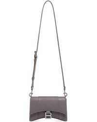Balenciaga - Downt Leather Crossbody Bag - Lyst
