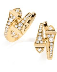 Marli New York - And Diamond Cleo Huggie Earrings - Lyst