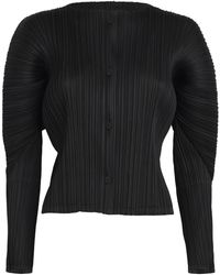 Pleats Please Issey Miyake - Monthly Colors October Cardigan - Lyst