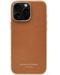 Aspinal of London - Leather Iphone 16 Pro Max Case - Lyst