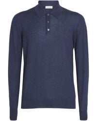 Johnstons of Elgin - Superfine Cashmere Fin Polo Shirt - Lyst