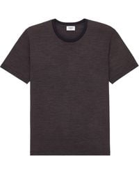 Saint Laurent - Wool Stripe Cassandre T-Shirt - Lyst
