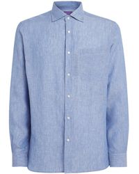 Ralph Lauren - Linen Chambray Shirt - Lyst