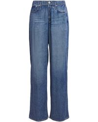 Rag & Bone - Miramar Denim-Effect Sweatpants - Lyst