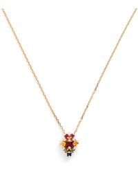 Suzanne Kalan - Diamond And Sapphire La Fantaisie Necklace - Lyst
