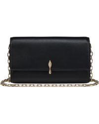 Christian Louboutin - Bettina Nappa Leather Chain Wallet - Lyst