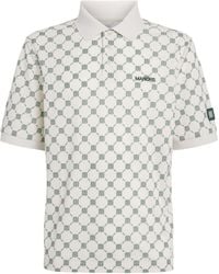 Manors - Piqué Monogram Goat Polo Shirt - Lyst