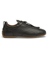 dunhill - Leather Davies Automotive Sneakers - Lyst
