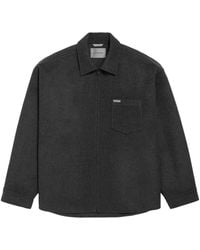 Balenciaga - Wool Oversized Zip-Up Overshirt - Lyst
