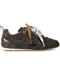 Kurt Geiger - Suede Slim Runner Sneakers - Lyst