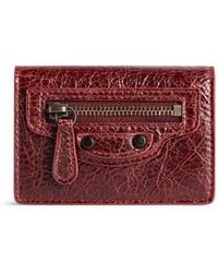 Balenciaga - Mini Lambskin Le City Wallet - Lyst