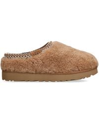UGG - Sheepskin Tasman Maxi Curly Slippers - Lyst