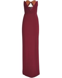 Nensi Dojaka - Heart Cup Column Maxi Dress - Lyst