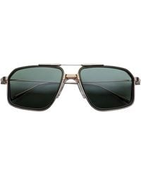 Jacques Marie Mage - Titanium Jagger Aviator Sunglasses - Lyst