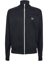 Fred Perry - Contrast Tape Track Jacket - Lyst