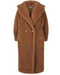 Max Mara Teddy Icon Coat - Natural