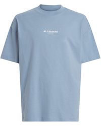 AllSaints - Organic Cotton Oversized Subverse T-shirt - Lyst