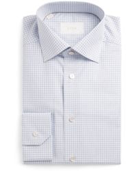 Eton - Supima Cotton Check Slim Fit Shirt - Lyst