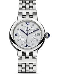 Tudor - Clair De Rose Stainless Steel And Diamond Watch - Lyst