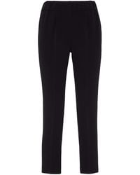 Brunello Cucinelli - Crepe Cady Slim Trousers - Lyst