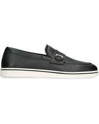Ferragamo - Leather Tancredi Loafers - Lyst
