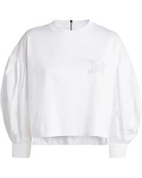 Max Mara - Embroidered Monogram Dolly Top - Lyst