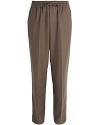Drole de Monsieur - Virgin Wool-Blend Drawstring-Waist Trousers - Lyst