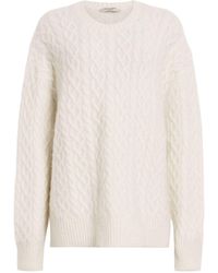 AllSaints - Cable-knit Sirius Sweater - Lyst