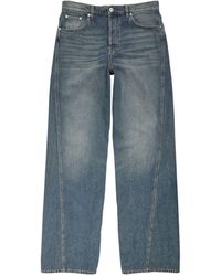 Lanvin - Twisted-seam Jeans - Lyst