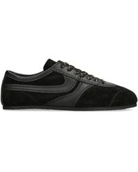 Dries Van Noten - Suede Dustin Sneakers - Lyst