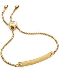 Monica Vinader - Vermeil Havana Friendship Bracelet - Lyst