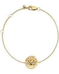 Monica Vinader - Vermeil Sagittarius Zodiac Bracelet - Lyst