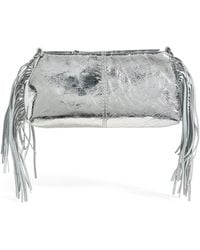 Maje - Leather Miss M Clutch Bag - Lyst