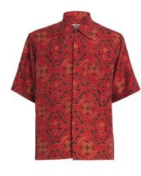 Kartik Research - Cotton Printed Short-Sleeve Shirt - Lyst